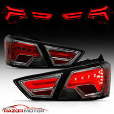 2014-2020 Fit Chevy Impala Sedan Red Smoke LED Tail lights Pair picture