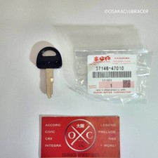 Genuine OEM SUZUKI Motorcycle Key Blank Uncut 37146-47010 FITMENT IN DESCRIPTION picture