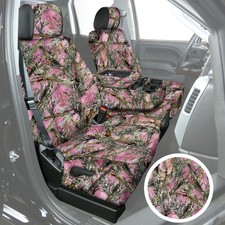 For Honda Fit 15-20 TrueTimber 2nd Row MC2 Pink Camo Custom Seat Covers picture