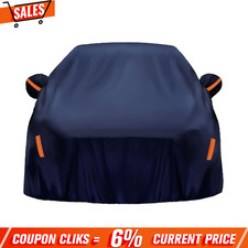 Full Car Cover Waterproof All Weather Protection Anti-UV Rain Snow Anti Scratch picture