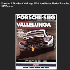 Porsche 935 Martini Seig-Stunden Valleunga1976 2020 SPECIAL Car Poster picture
