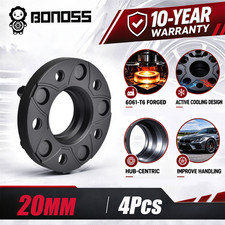 4pcs 20mm 6061-T6 Hub Centric Wheel Spacers for Dodge Challenger 5x115 BONOSS picture