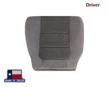 2001 Ford F250 F350 XLT Extended Quad Cab Driver Bottom Gray Cloth Seat Cover picture