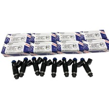 8x OEM Denso Fuel Injectors for 02-04 Chevrolet Silverado GMC Yukon 5.3L V8 Flex picture