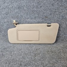 2003-2008 Nissan Murano Driver Left Side Sun Visor Tan Brown Lighted picture