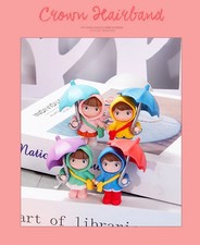 4PCS Cute Couple Car Dashboard Ornament Action Figure Rearview Mirror Decor picture