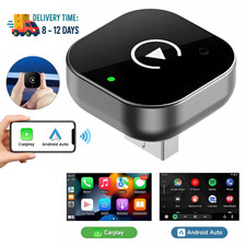 Wireless USB CarPlay Adapter Dongle For iPhone Apple Android Auto Plug & Play picture