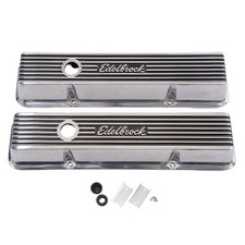 Edelbrock 4262 Elite II Valve Covers for Chevy 262-400 V8 1959-86. picture