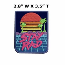Rad Retro Vintage - Car Truck Window Bumper DIE CUT VINYL Graphics Sticker Decal picture