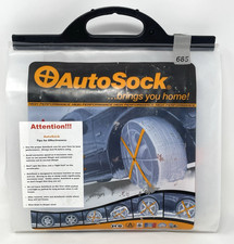 AutoSock Snow Socks 685 Traction Wheel Covers for Snow & Ice Set of 2 - Open Box picture