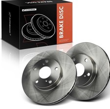 A-Premium Front Vented DiscBrake Rotors - 2-Pack picture
