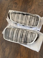 BMW M3 M4 F80 F81 F82 F30 F32 4 SERIES CHROME GRILL DOUBLE SLAT BRAND NEW picture