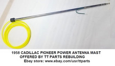 1958 CADILLAC PIONEER STAINLESS STEEL POWER ANTENNA  MAST picture