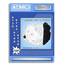 6T30 6T40 6T45 6T50 Transmission Rebuild Book - ATSG Tech Gen 1-2 Gen3 2008-up picture