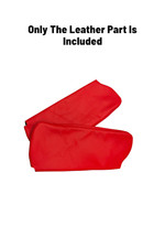 Torch Red Leather 2X Sun Visors Cover For Chevy Corvette C5 V8 Z06 1997-2004 picture