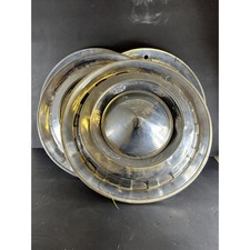 Vintage OE Original Chevy Chevrolet Center Hub Cap Covers Set Of 4 Car Bel Air picture