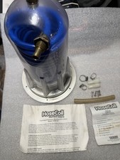 HoseCoil Flush Mount Enclosure w/15' Hose & Brass Hookups Boat Washdown System picture