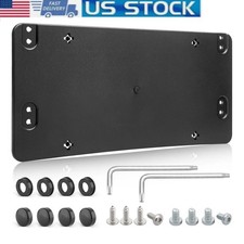 💎License Plate Tag Holder Mounting Bracket For MERCEDES-BENZ +10 Screws NewRear picture