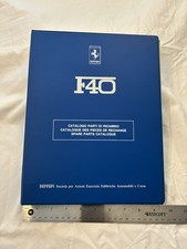 Ferrari F40 Spare Parts Catalogue Manual Handbook 1988 Like New — Cat. 521/88 — picture