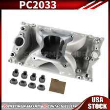 Vortec Single Plane High Rise Intake Manifold 2033 For Chevy 350 RPM 3000-7500+ picture