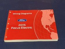 2015 Ford Focus Electric Wiring Diagrams Manual OEM picture