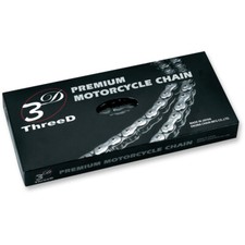 EK 3D ThreeD 520 Z SUPER SPORT Sealed QX2-Ring Chain (Chrome/Nickle) 120 Links picture
