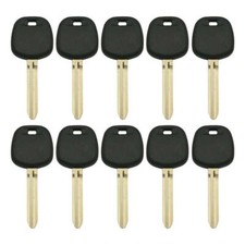 Uncut Transponder Key Replacement for Toyota Scion 4D67 Chip TOY44D-PT (10 Pack) picture