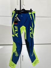 Fly Racing Lite Lancer Pants Navy/Hi-Vis Size 32 Motocross NWT picture
