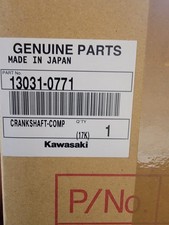 KAWASAKI KX100 Crankshaft Comp 13031-0771 Genuine JDM OEM picture