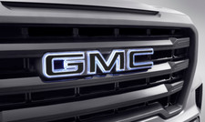 2020-2023 GMC Sierra 1500 2500HD 3500HD Illuminated Emblem Kit Black GM 86537576 picture