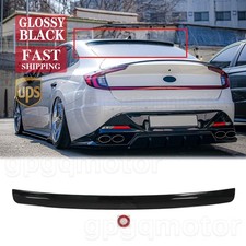For Hyundai Sonata 2020-2026 Gloss Black Duckbill Style Rear Roof Visor Spoiler picture