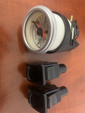 USED Firestone 2574 Pneumatic Dual Air Pressure Gauge w/o Housing picture