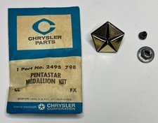 New Old Stock Pentastar Medallion Kit for 1963-1966 Models Mopar #2495798 picture