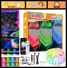 65.6FT Waterproof LED Boat Lights Strip, Multicolor RGB Marine Lighting, IP67, A picture