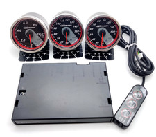 Mugen Assist Gauges Water Oil Temp Oil Pressure Control Unit 60MM Civic EG Ek9 picture