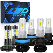 For Chevrolet Avalanche 2007-2013 6x 6K LED Headlight High/Low+Fog Bulbs Kit XG picture