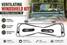 Ventilating Windshield Kit For WIllys Jeep Fits Cj5 Aluminium picture