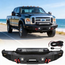 Front Bumper For 2008-2010 FORD F250/F350 w/ Lights & Plate & 2-Lead Wiring picture