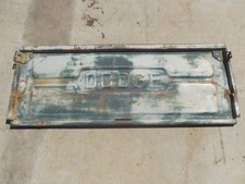 VINTAGE 1961 1962 1963 1964 DODGE TRUCK TAILGATE STEPSIDE pickup wall art shelf picture