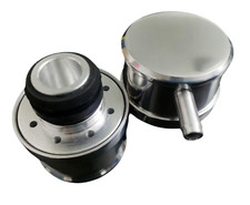 Polished Aluminum PCV & Valve Cover Breather Kit W/ Grommet SBC BBC SBF BBF picture