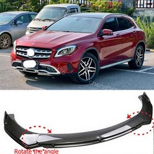 Carbon Style 4pc Front Bumper Lip Splitter For Mercedes-Benz GLA180 200 GLA250 picture