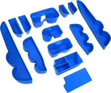 Interior Silicone Liner Insert Fits 2016-2023 Tacoma Double Cab Fully Covered picture