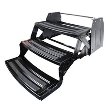 Lippert Components 432687 3 Manual Folding Steps 24in W x 7in Depth 7 Inch Rise picture
