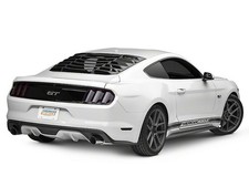 Rear Window Louver For 15-26 Ford Mustang (Carbon Print) picture