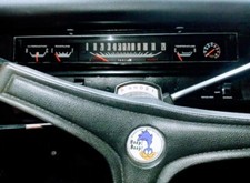 🔥 1968-69-70 MOPAR ROADRUNNER CORONET SATELLITE DASH CLUSTER TACH picture