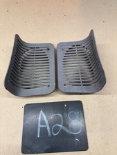 1992 1996 97 FORD f150 F250 F350 REGULAR CAB PILLAR SPEAKER COVERS GREY GRILLES picture