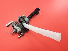 1993-1998 GSXR1100W FUEL GAS TANK PETCOCK SHUT ON OFF VALVE W HANDLE & STRAINER picture
