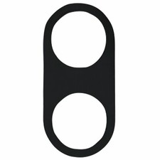 Keep it Clean Daytona Black 2 19mm Billet Button Plate Keep It Clean KICBBP12BK  picture