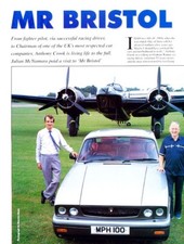 Bristol Blenheim Original Car Review Report Print Article J965  - 1994 picture