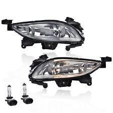 PAIR FIT FOR 2011-2013 HYUNDAI SONATA FRONT BUMPER FOG DRIVING LIGHTS LAMP SMOKE picture